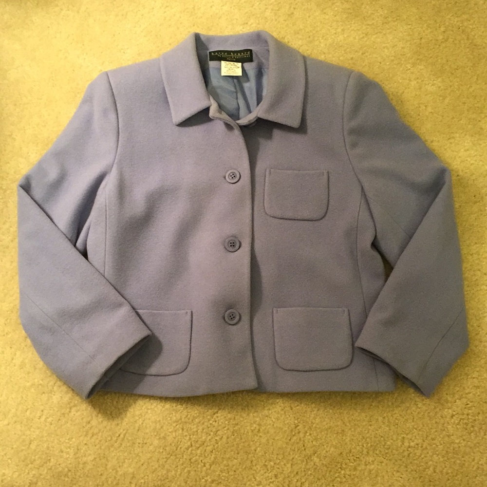 Harve Bernard lavender blazer